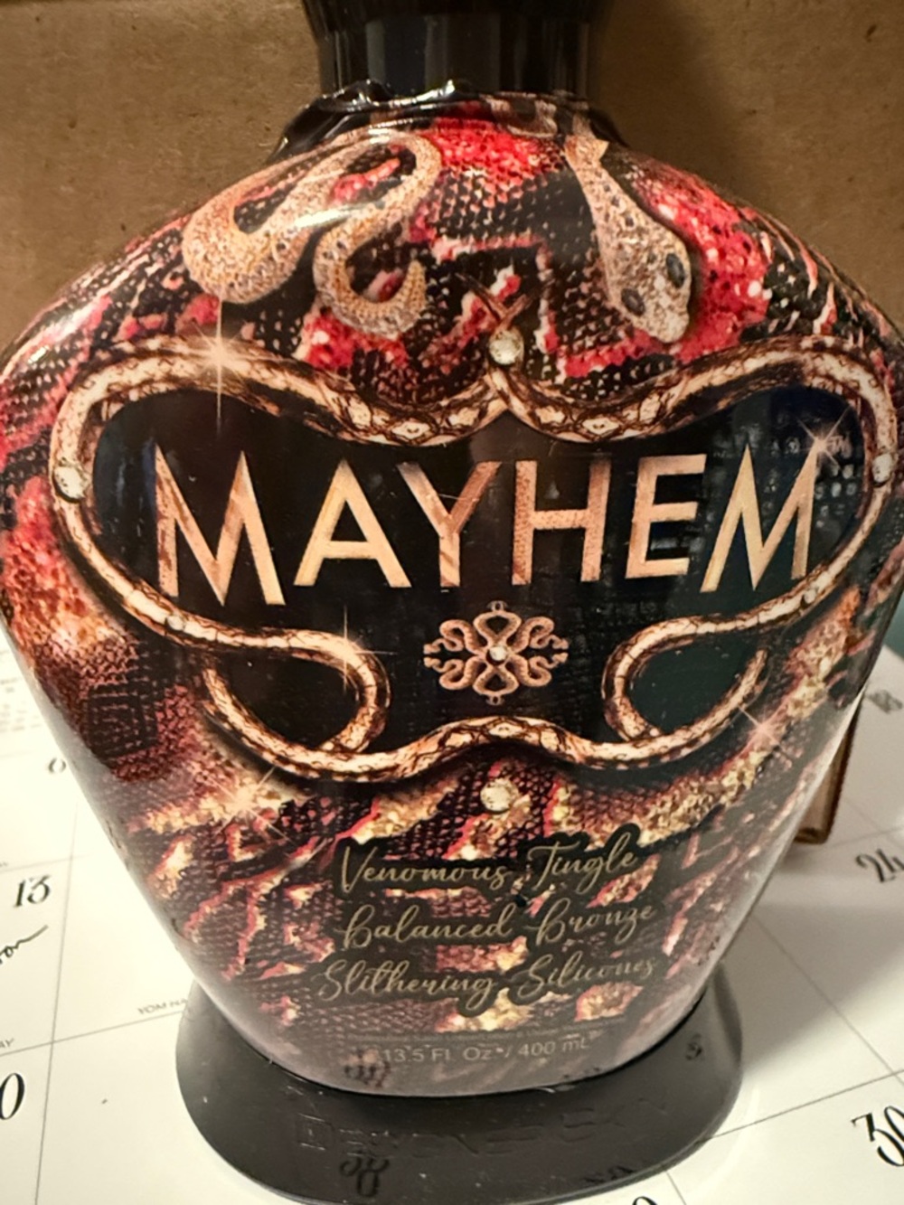 Designer Skin Mayham TINGLE Tanning Lotion